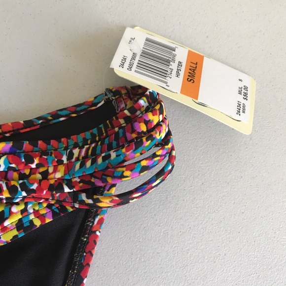 {Lucky Brand} Strappy Hipster Bikini Bottoms - Picture 4 of 6